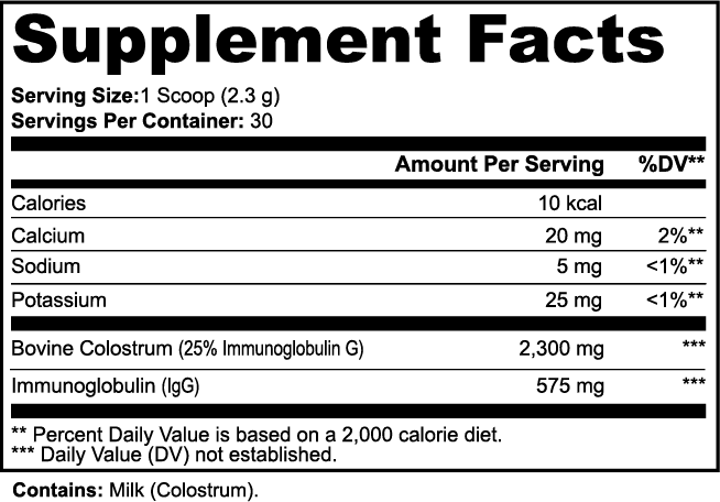 Ultra Colostrum Powder